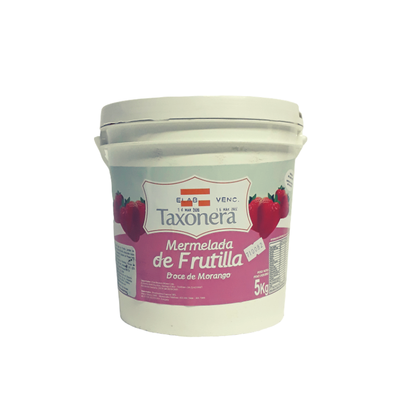 Mermelada De Frutilla Taxonera X 5 Kg Razzetto Distribuciones