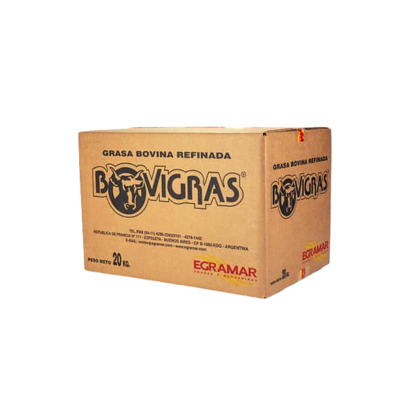 Grasa refinada Bovigras x 20 Kg.