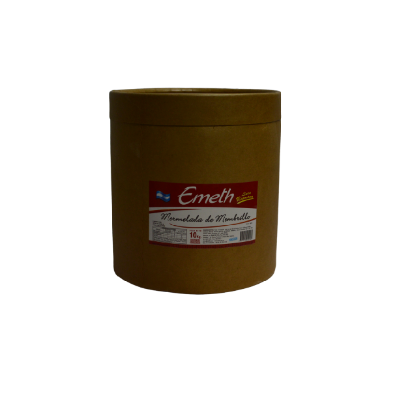 Mermelada de membrillo Emeth x 10 Kg.