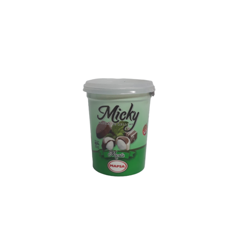 Pasta de menta micky x 450 Grs.