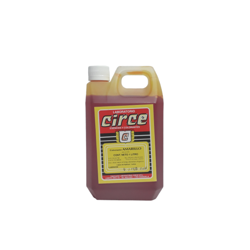 Colorante amarillo x 1 Lt.
