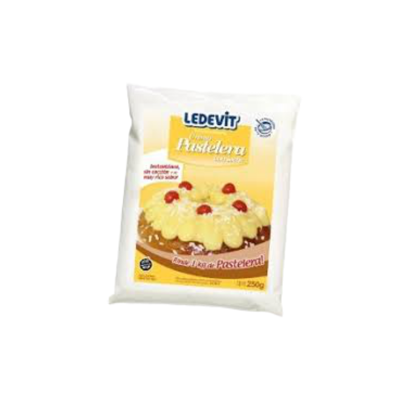 Crema pastelera Ledevit x 250 Grs.