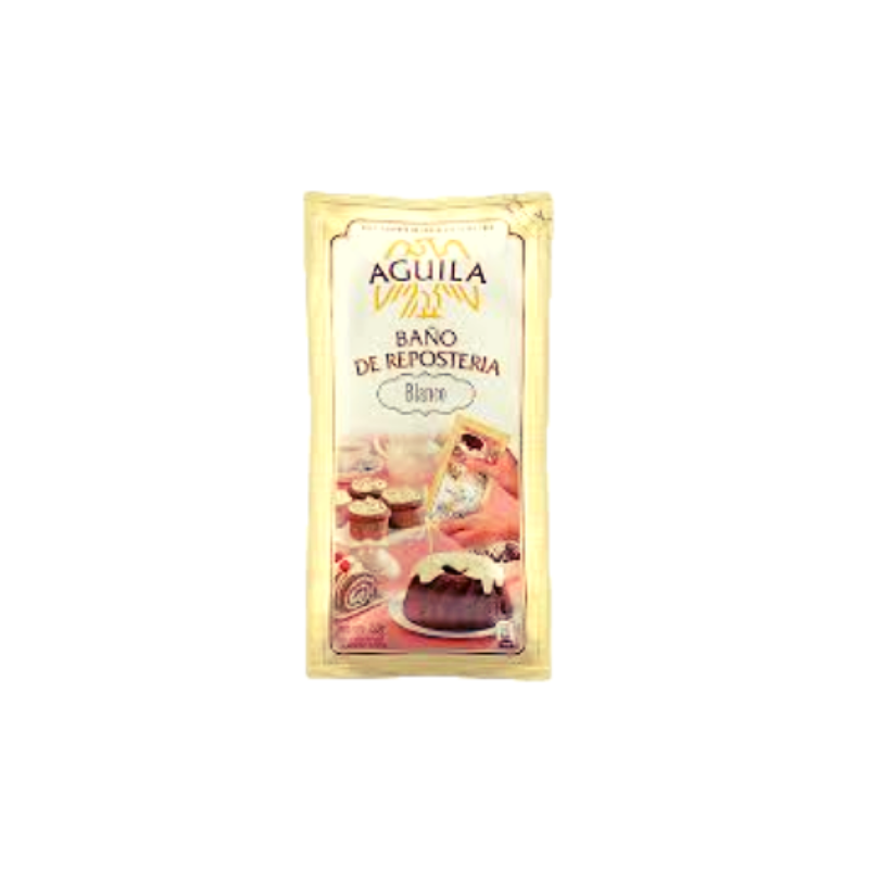 Baño de repostería blanco Aguila x 125 Grs.