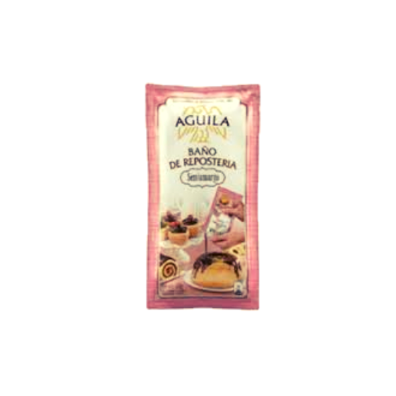 Baño de repostería Aguila semiamargo x 125 Grs.