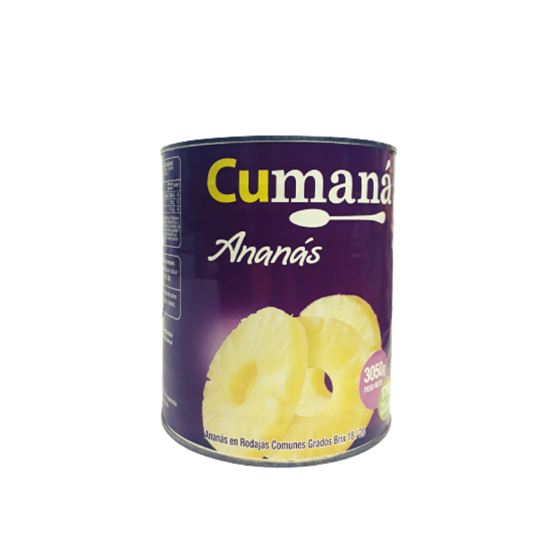 Ananá en rodajas x 3 Kg.