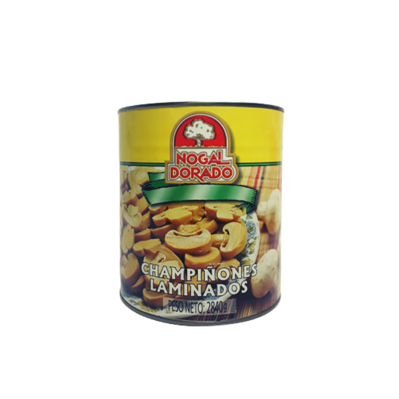 Champignones laminados por 2.840 Kg.