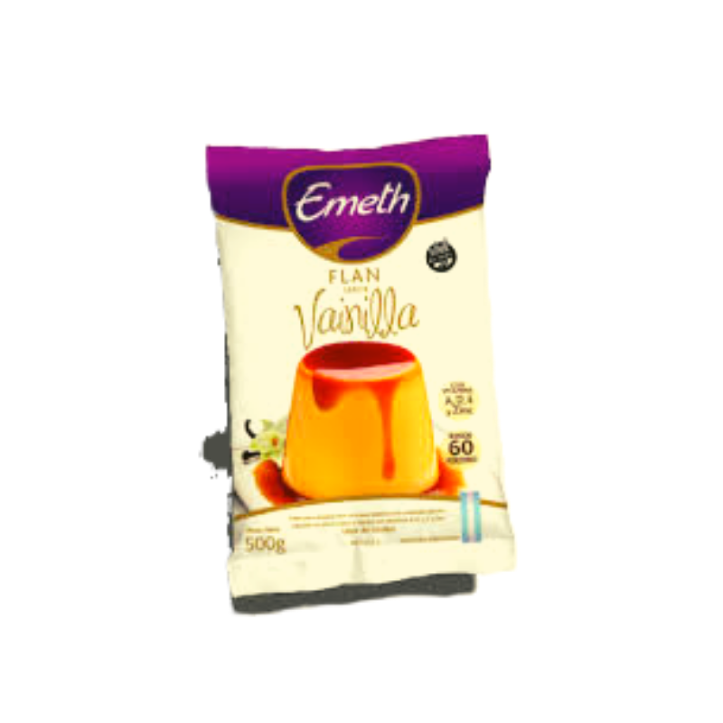 Flan de vainilla Emeth x 500 Grs.