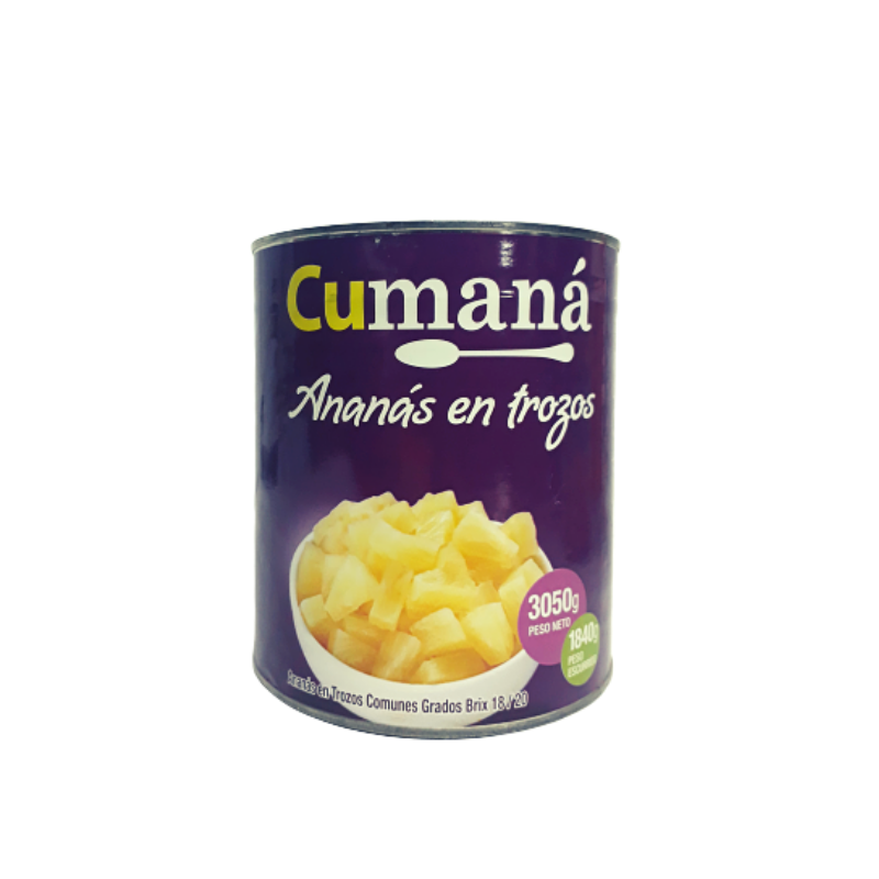 Ananá en trozos x 3 Kg.