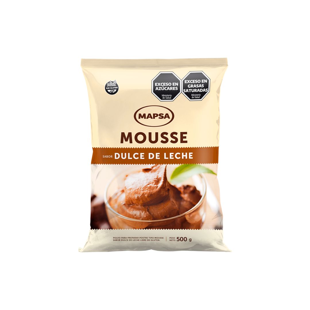 Mousse de dulce de leche Mapsa x 500 Grs.