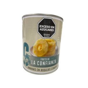 Anana en rodajas x 800 Grs.