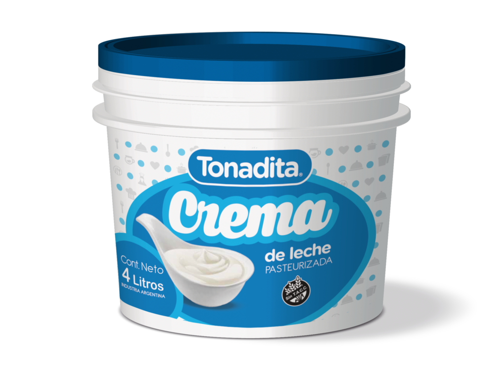 Crema de leche Tonadita x 4 Lts.