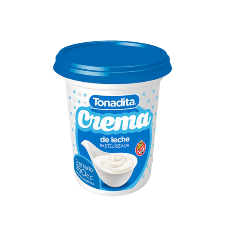 Crema de leche Tonadita x 350 Cc.