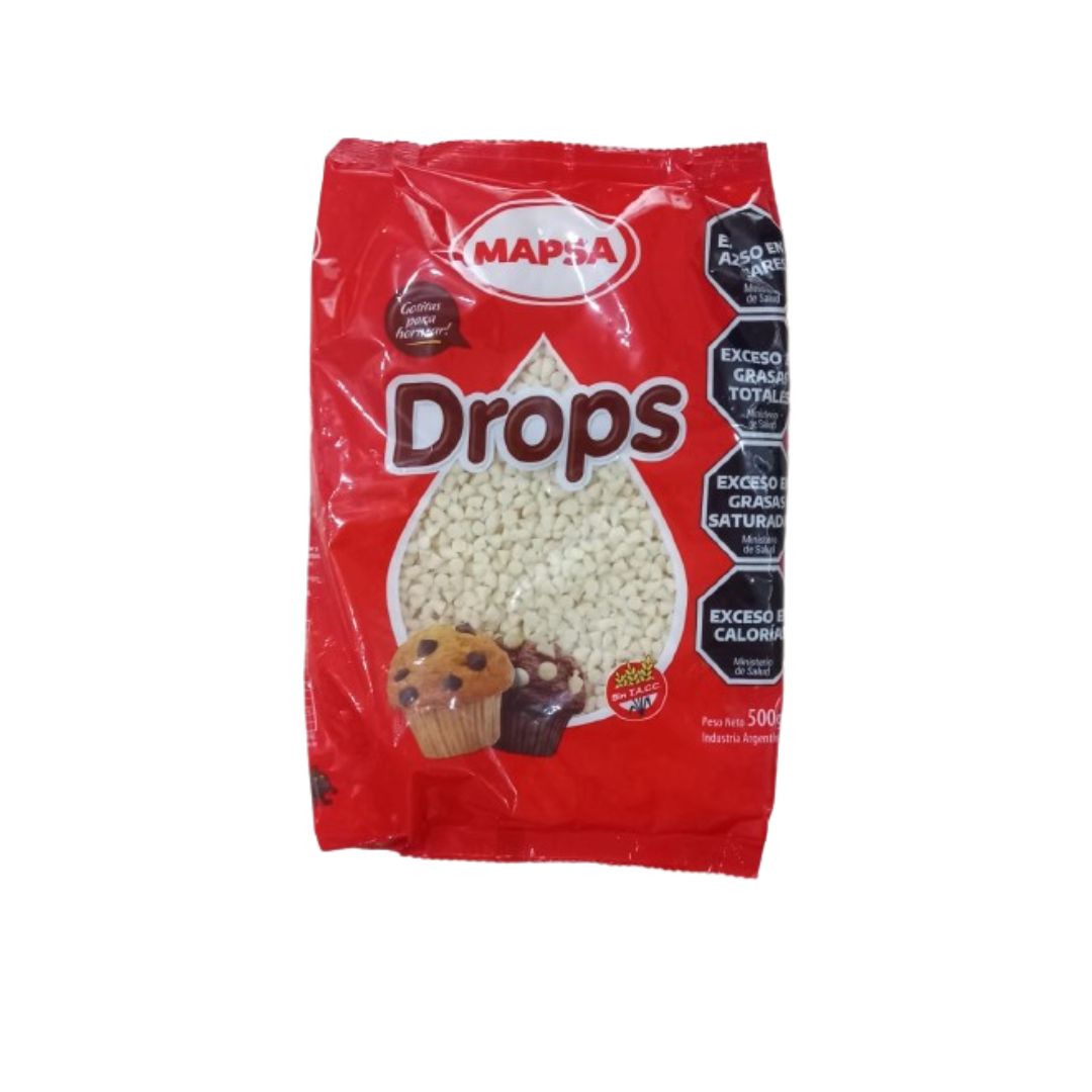 Micro Chips de chocolate blanco Mapsa x 500 Grs.