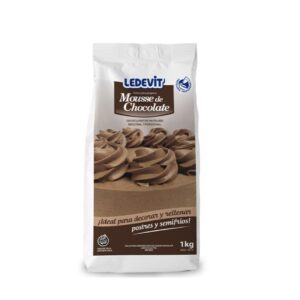 Mousse de chocolate en polvo Ledevit x 1 Kg.