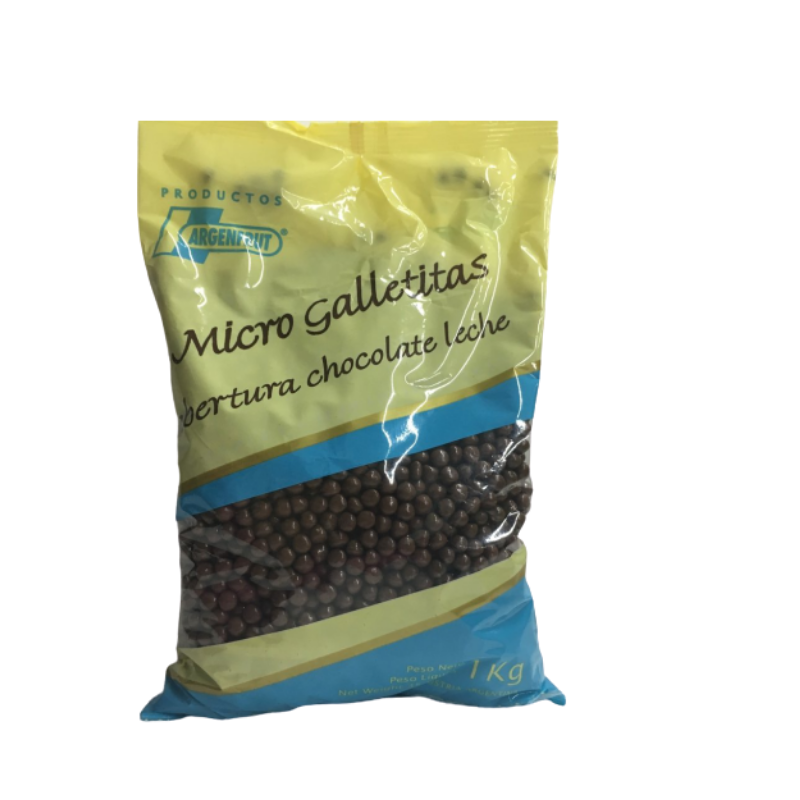 Microgalletitas bañadas con chocolate