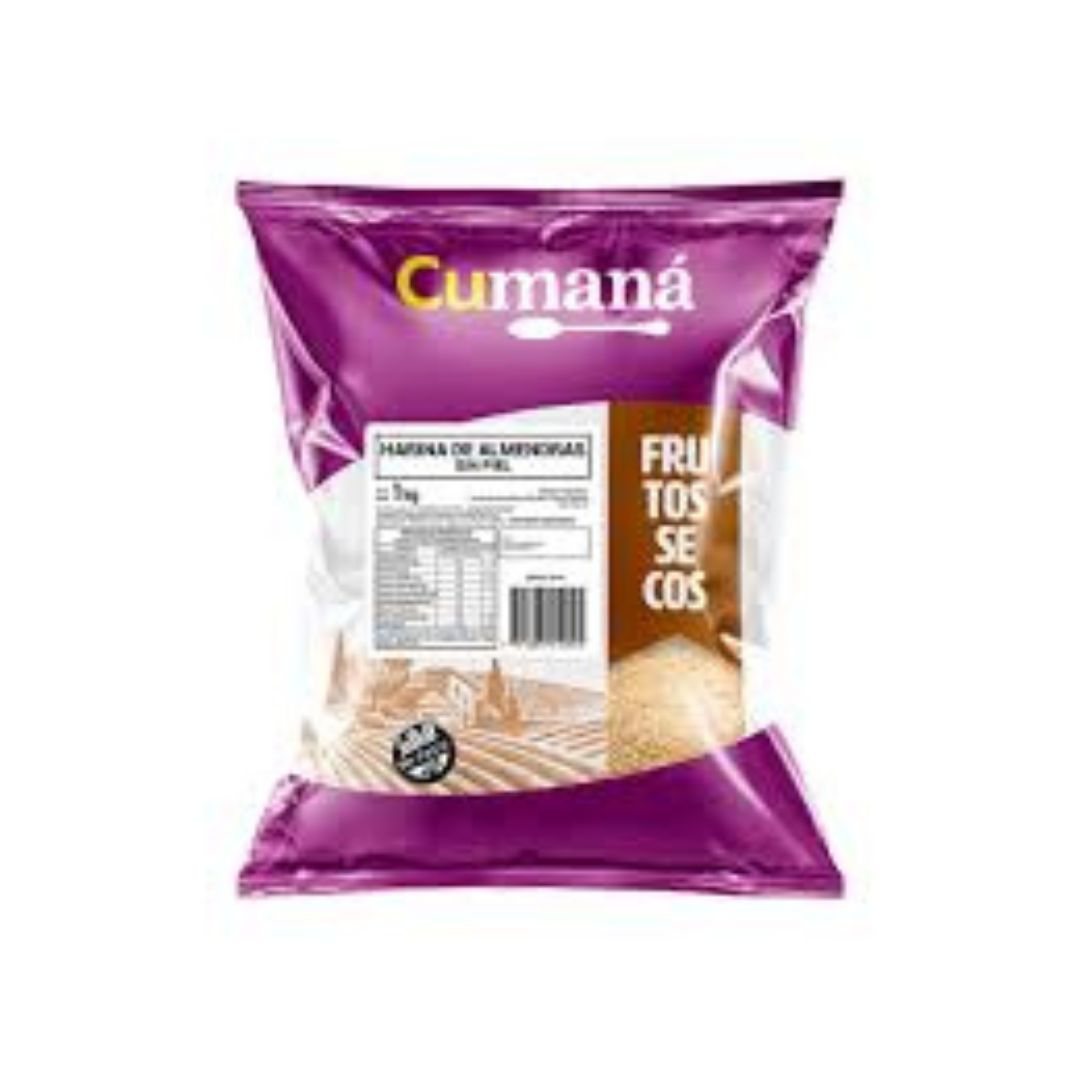 Harina de Almendras sin piel x 1 Kg.