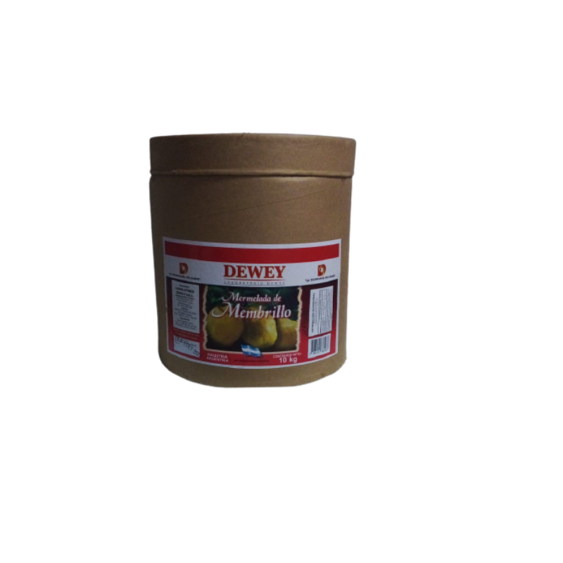 Mermelada de membrillo Dewey x 10 Kg.