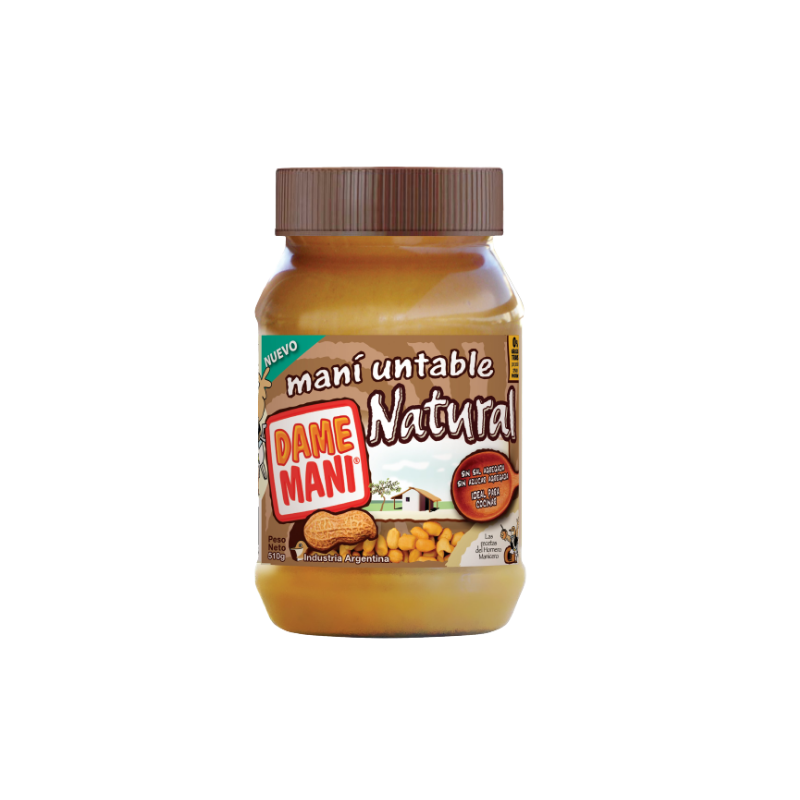 Mantequilla de Mani Dame Mani x 510 Grs.