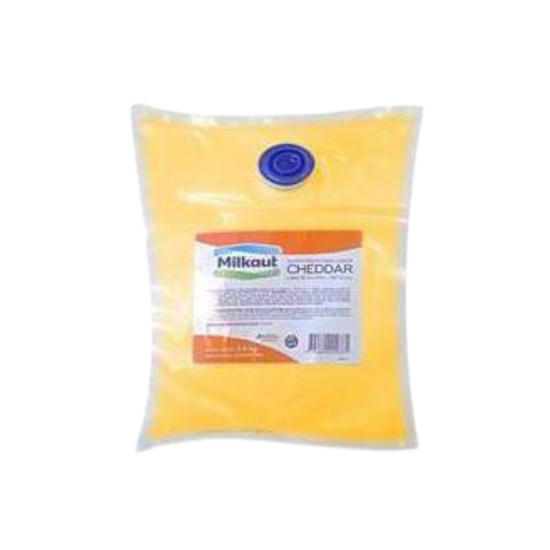 Queso cheddar Milkaut x 3.5 Kg.