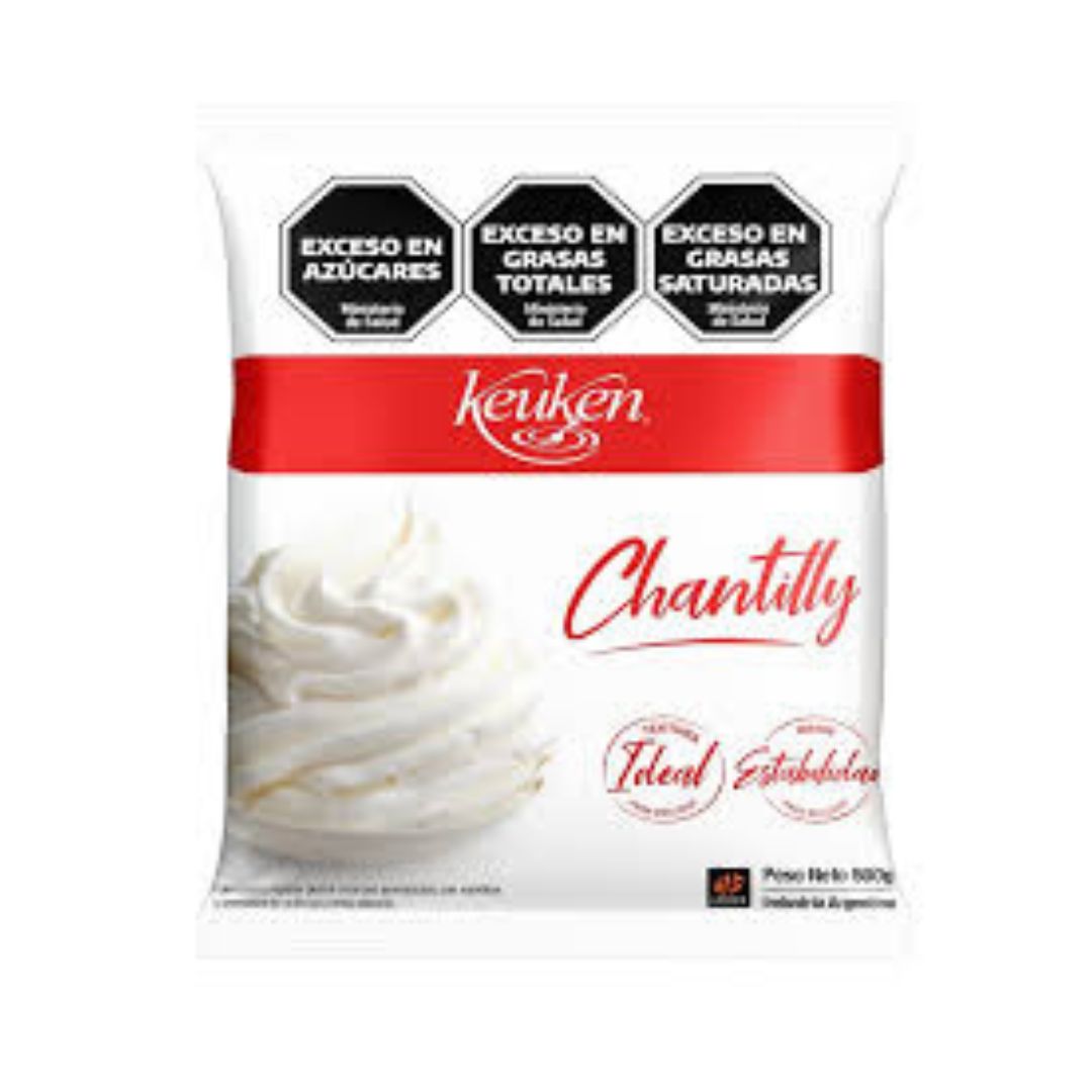 Crema chantilly Keuken x 500 Grs.