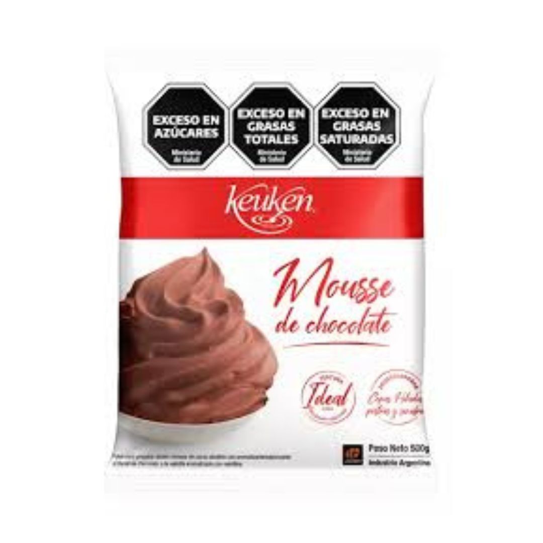 Mousse de chocolate Keuken x 500 Grs.