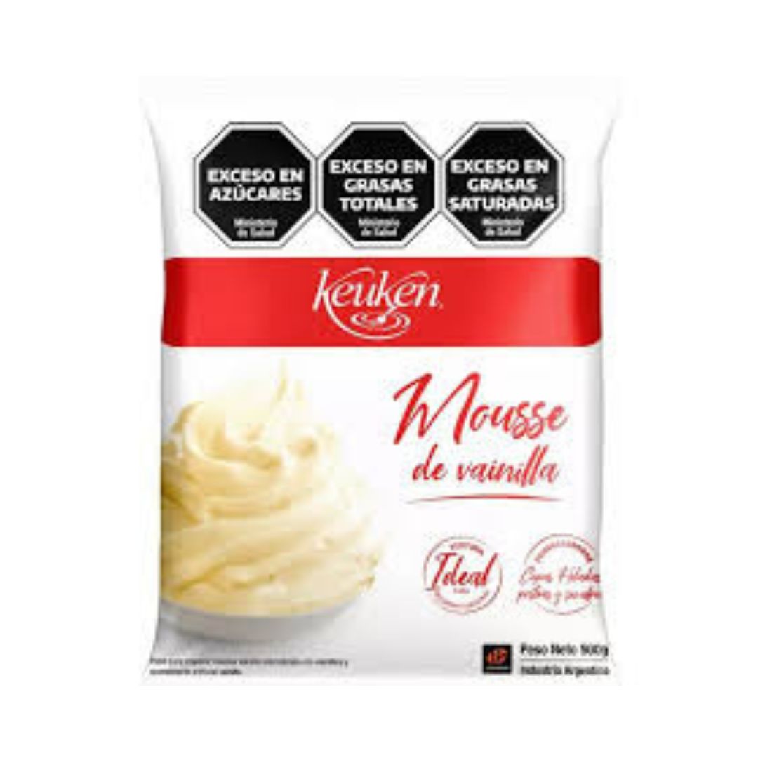 Mousse de vainilla Keuken x 500 Grs.