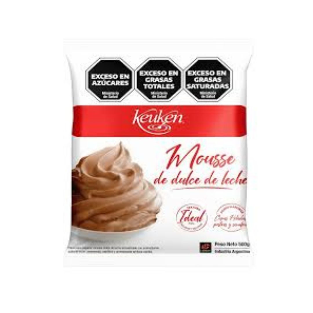 Mousse de dulce de leche Keuken x 500 Grs.