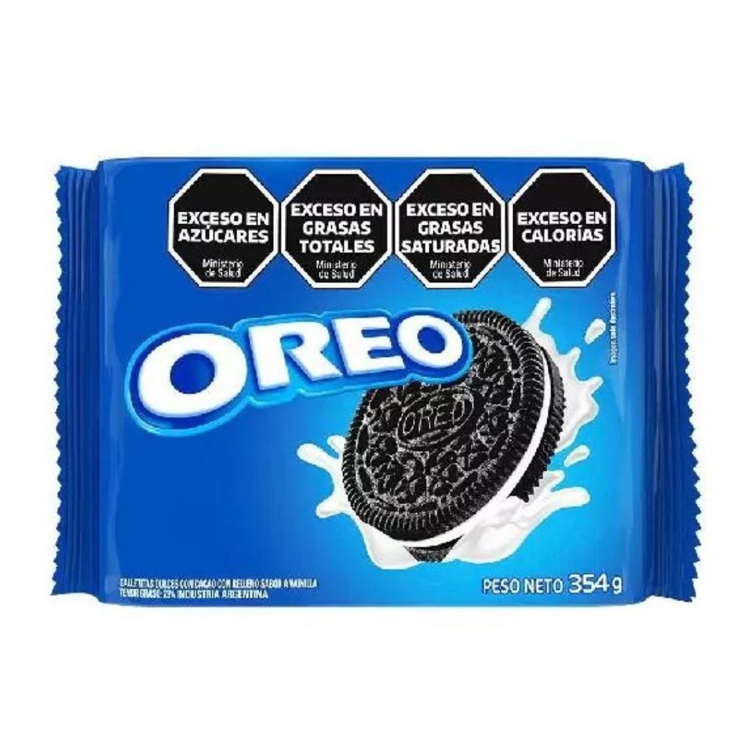 Galletitas Oreos x 3 unidades.