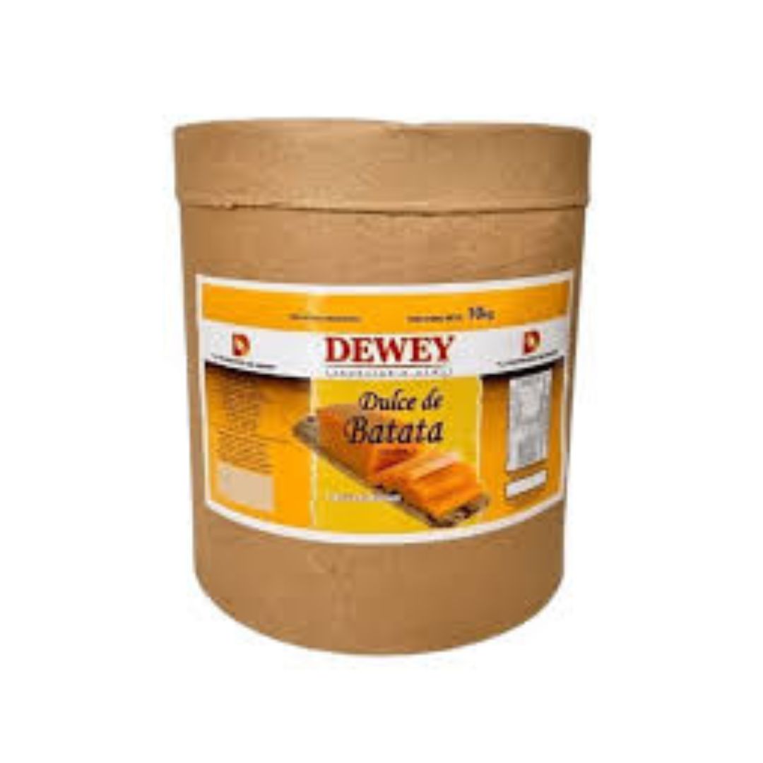 Mermelada de batata Dewey x 10 Kg.