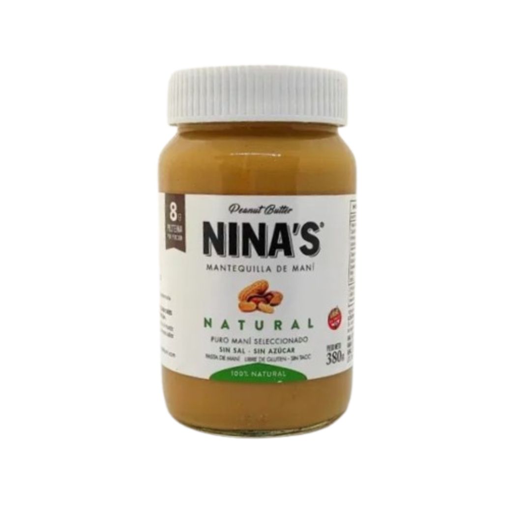 Mantequilla de maní Nina x 380 Grs.
