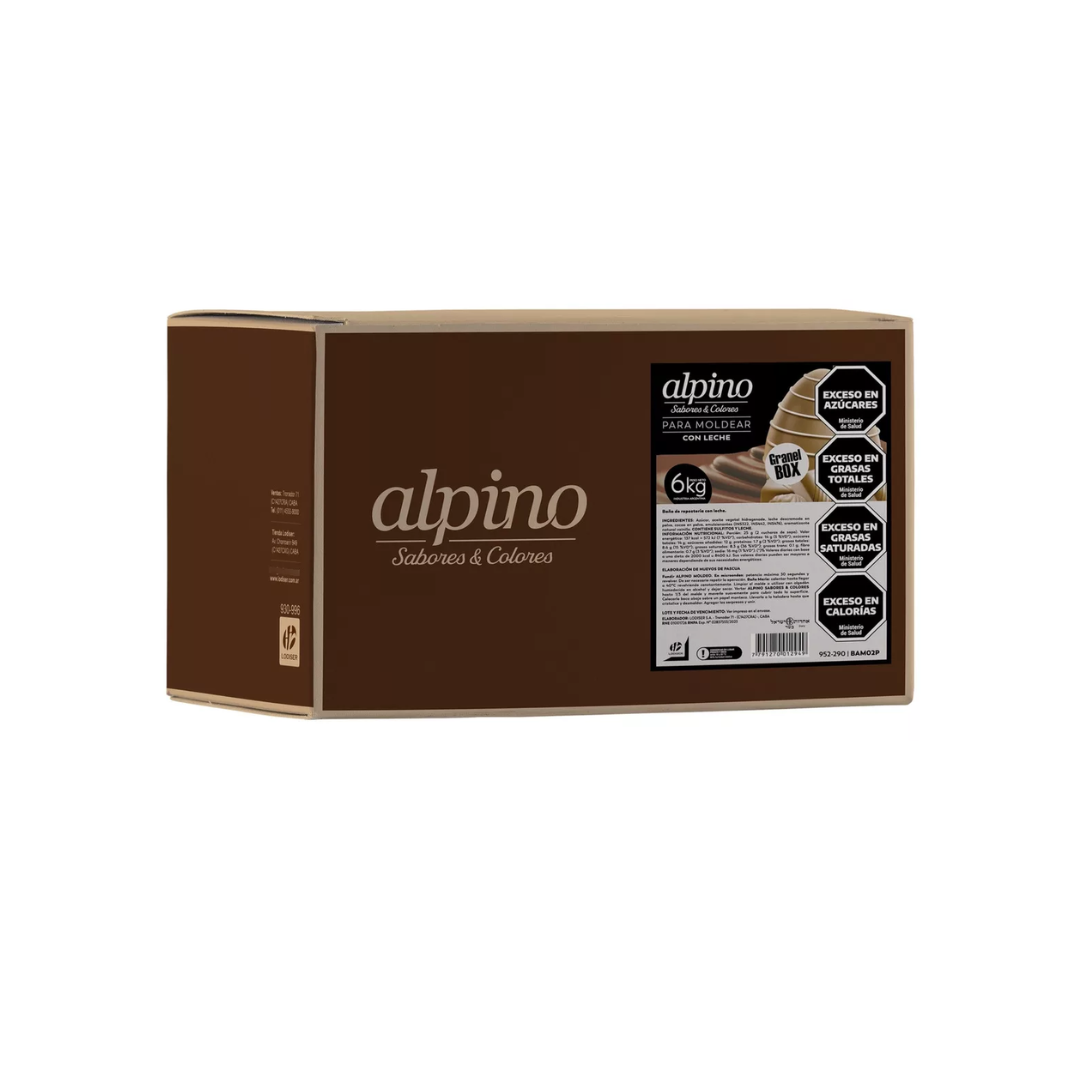 Chocolate Alpino leche x 6 Kg.