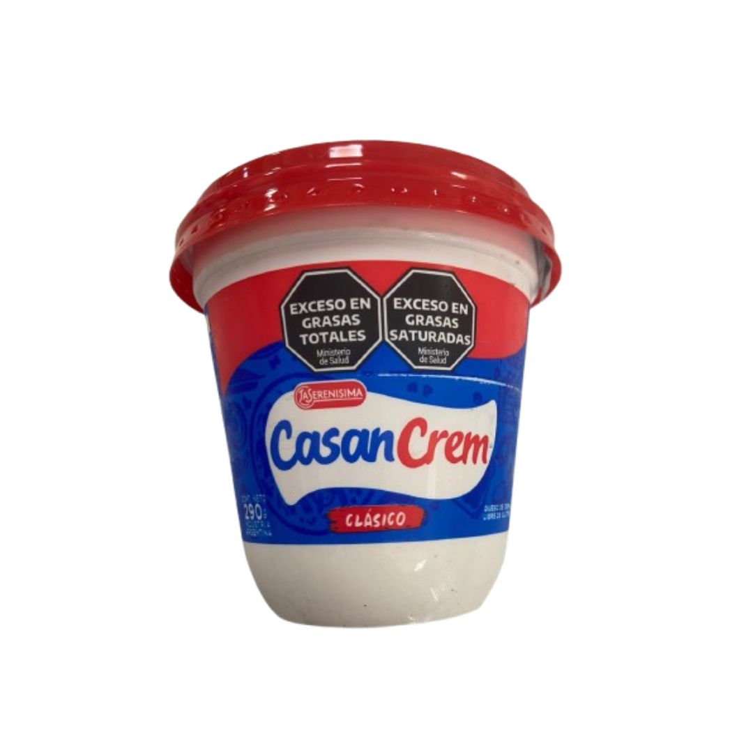 Queso crema Casancrem x 290 Grs.