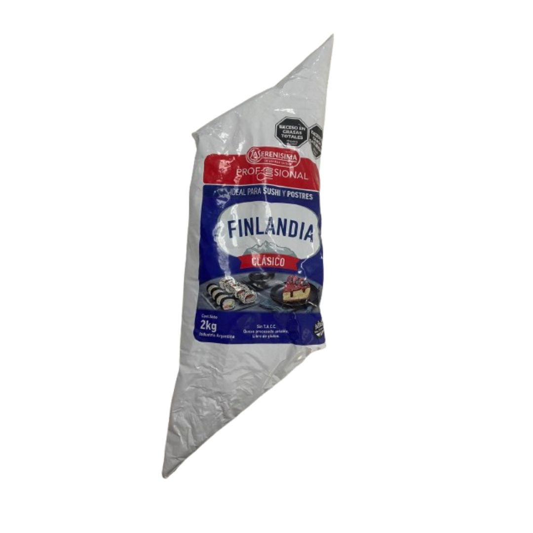 Queso crema Finlandia x 2 Kg.