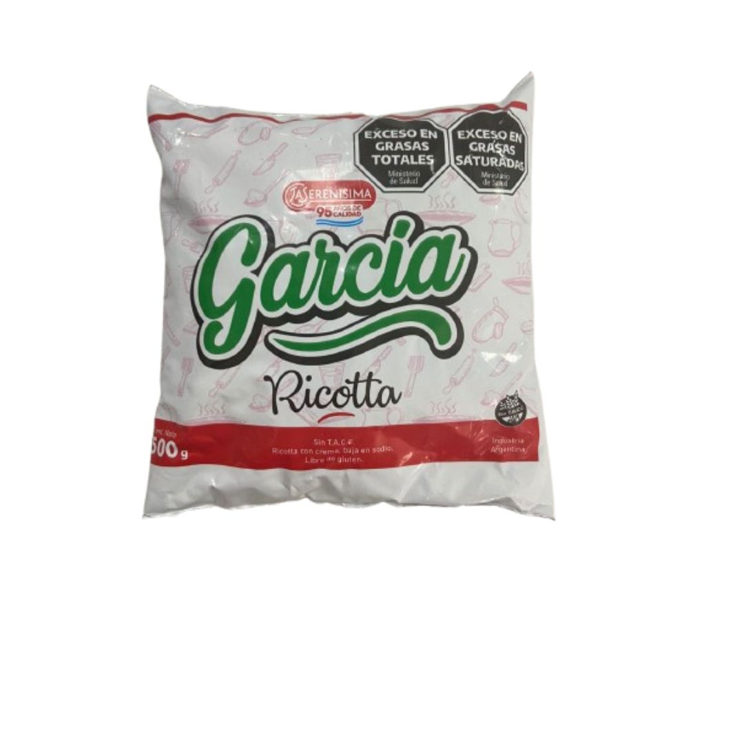 Ricota Garcia x 500 Grs.