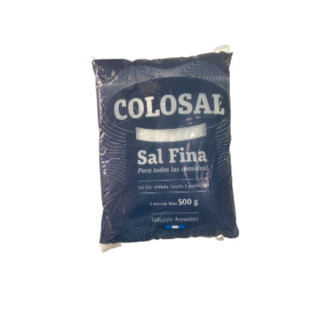 Sal fina Colosal 20x500 Grs.