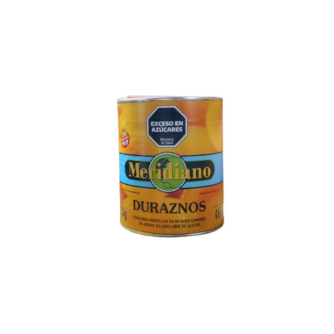 Duraznos enteros Meridiano x 800 Grs.