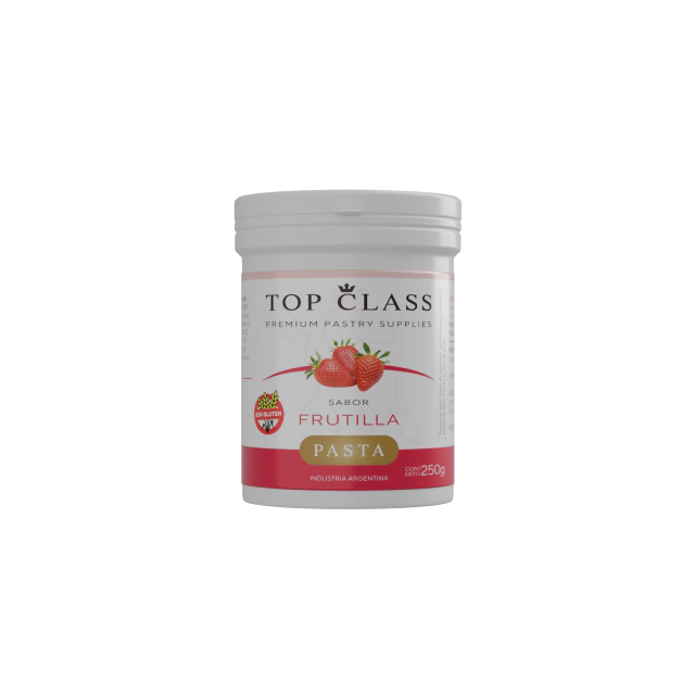Pasta de frutilla Top Class x 250 Grs.
