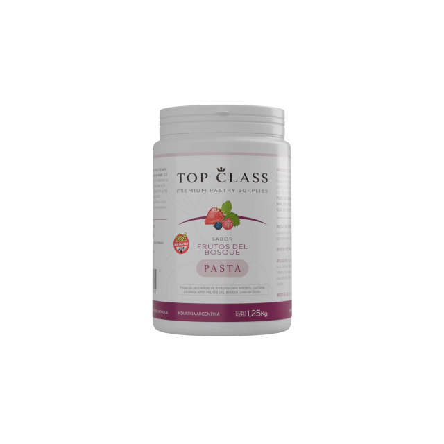 Pasta de frutos del bosque Top Class x 1.250 Kg.