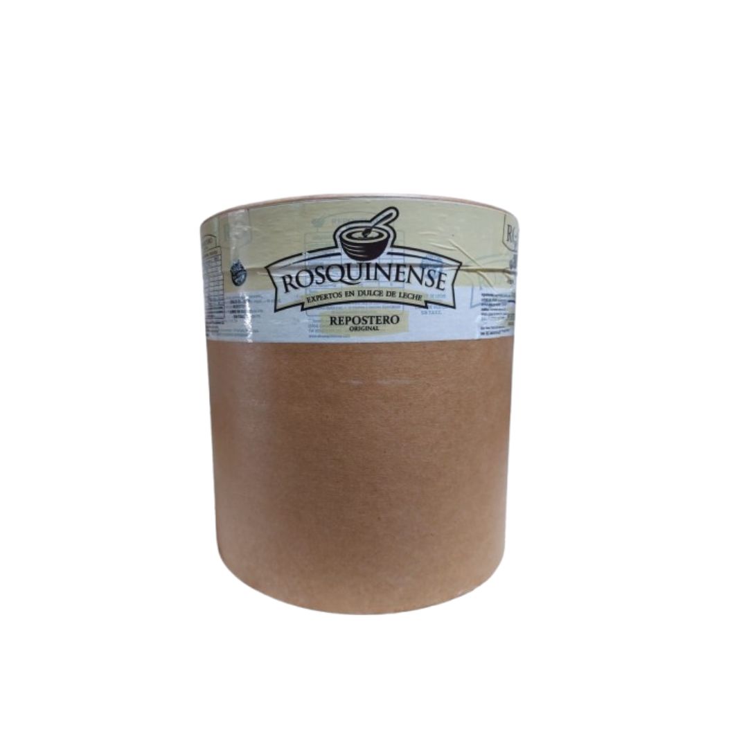 Dulce de leche repostero Rosquinense x 10 Kg.