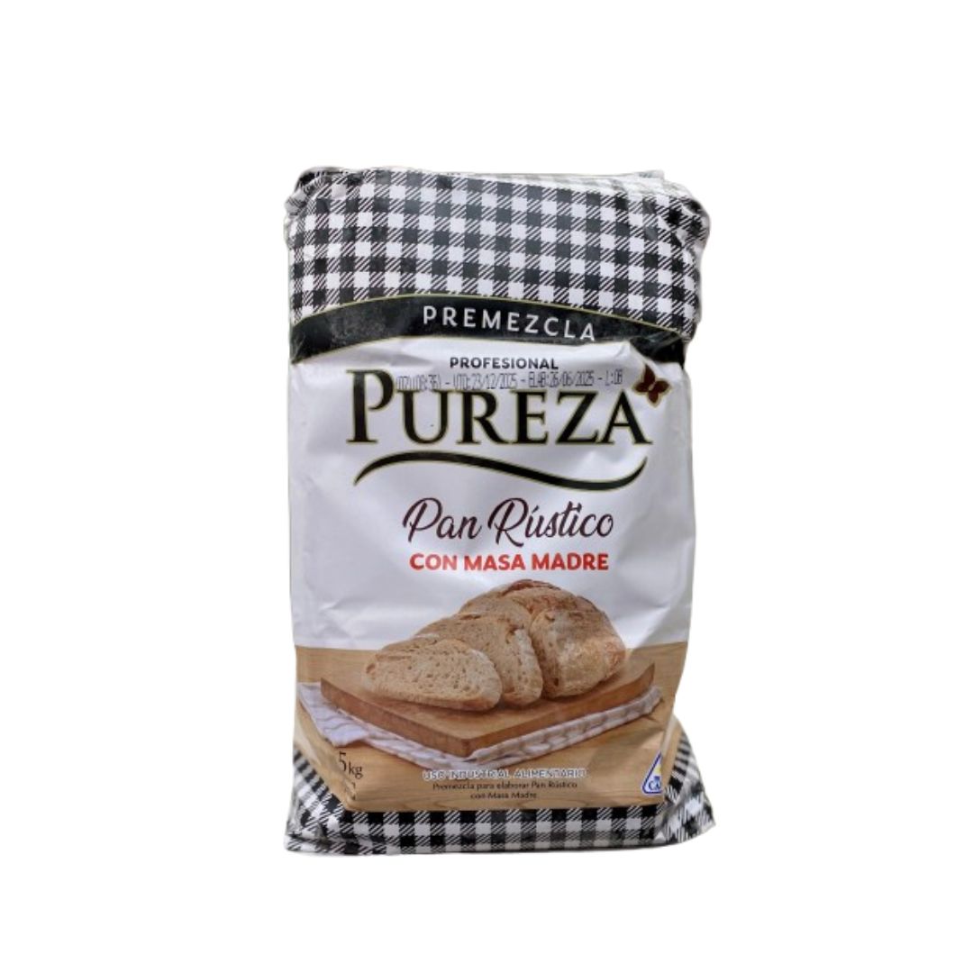 Premezcla pan rustico con masa madre Pureza x 5 kg