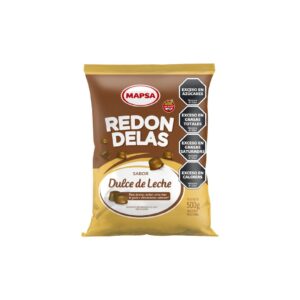 Redondelas sabor dulce de leche x 500 Grs.