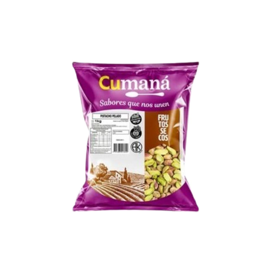 Pistacho pelado Cumana x 1 kg.