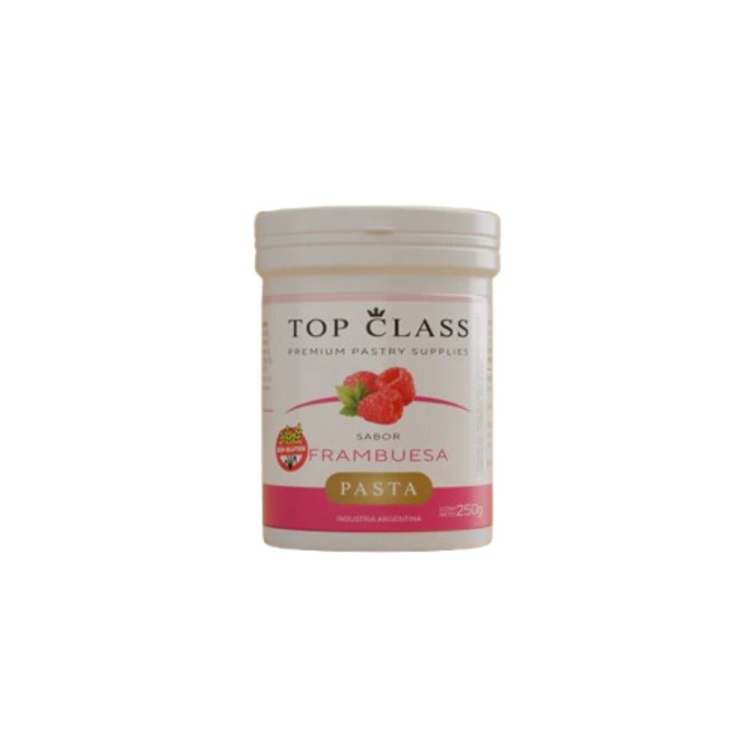 Pasta de frambuesa Top Class x 250 Grs.
