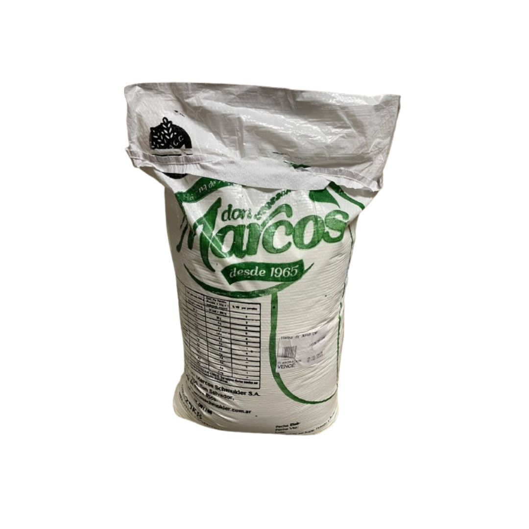 Harina de arroz Don Marcos x 25 Kg.