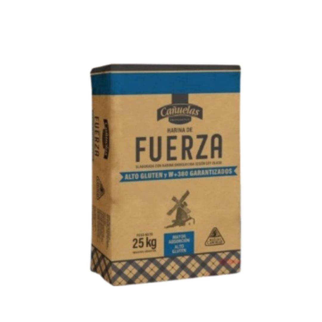 Harina de fuerza Cañuelas x 25 Kg.