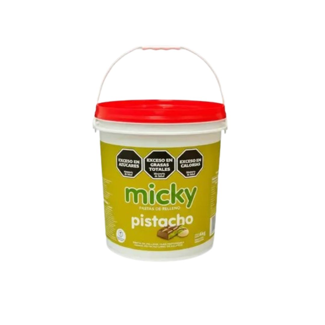 Pasta de pistacho Micky x 4 Kg.