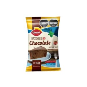 Premezcla Bizcochuelo chocolate x 450 Grs. Glutal