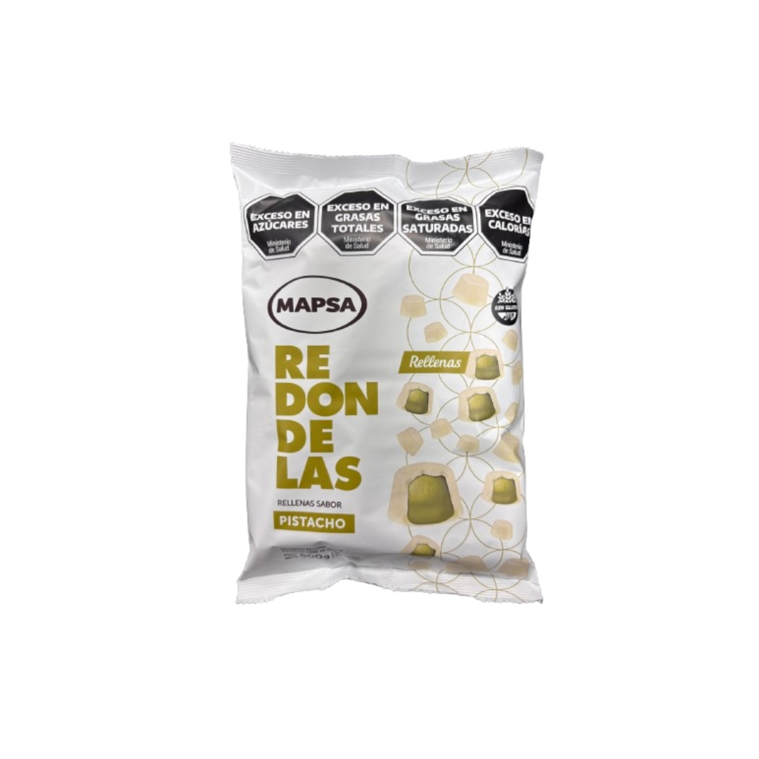 Redondelas sabor pistacho x 500 Grs.