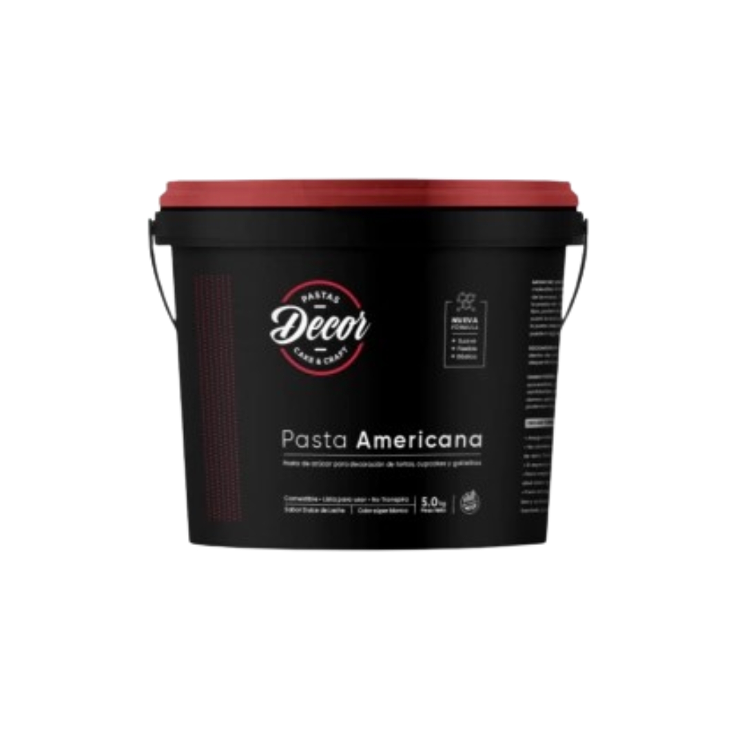 Pasta cubre torta Decor blanca x 5 Kg.