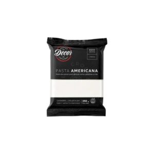 Pasta cubre torta Decor blanca x 250 Grs.